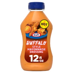 Kraft Buffalo Style Mayonnaise Dressing, 12 oz Bottle