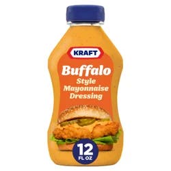 Kraft Buffalo Style Mayonnaise Dressing, 12 oz Bottle