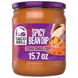 Taco Bell Crving Dips Bean Spcy
