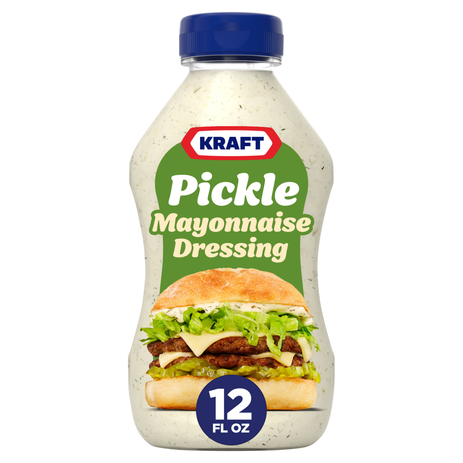 slide 1 of 8, Kraft Pickle Mayonnaise Dressing, 12 fl oz Bottle, 12 fl oz