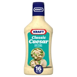 Kraft Classic Caesar Dressing, 16 fl oz Bottle