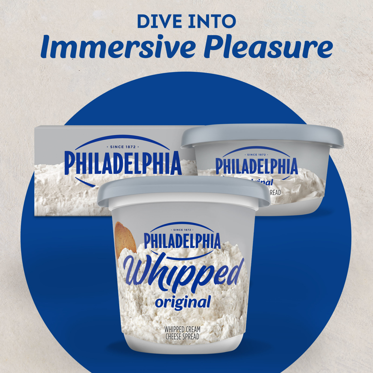 slide 2 of 8, Philadelphia Cream Cheese Spread, Original, Whipped, 12 oz