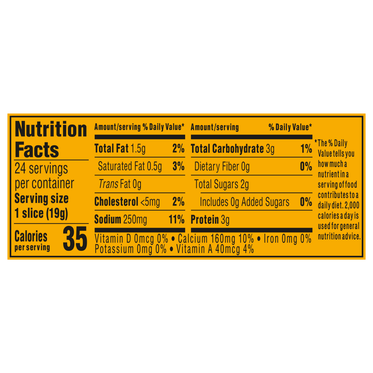 slide 5 of 8, Velveeta Original Slices, 24 ct - 16.0 oz Wrapper, 453 g