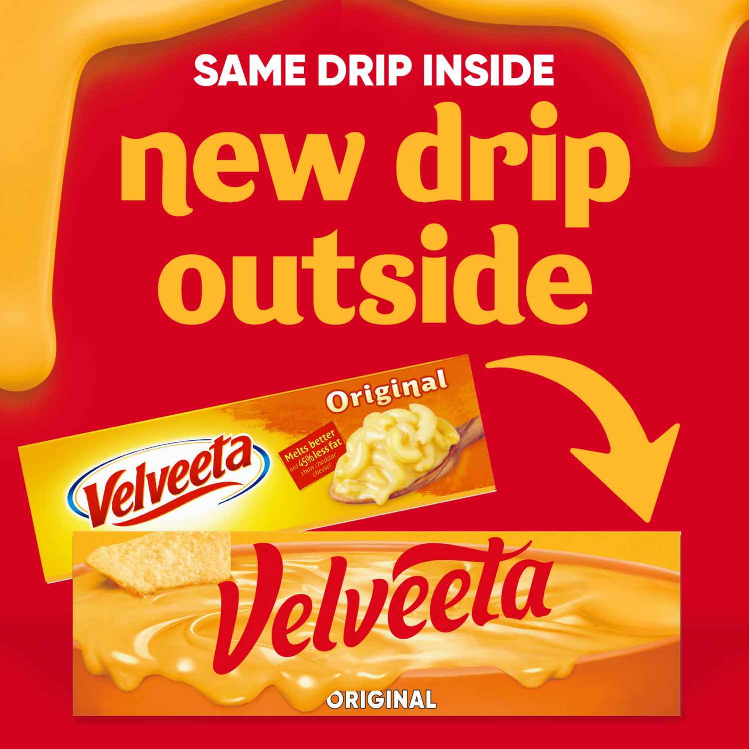 slide 6 of 8, Velveeta Original Pasteurized Recipe Cheese Product Classic Size, 32 oz Block, 32 oz