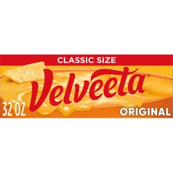 Velveeta Original Pasteurized Recipe Cheese Product Classic Size, 32 oz Block