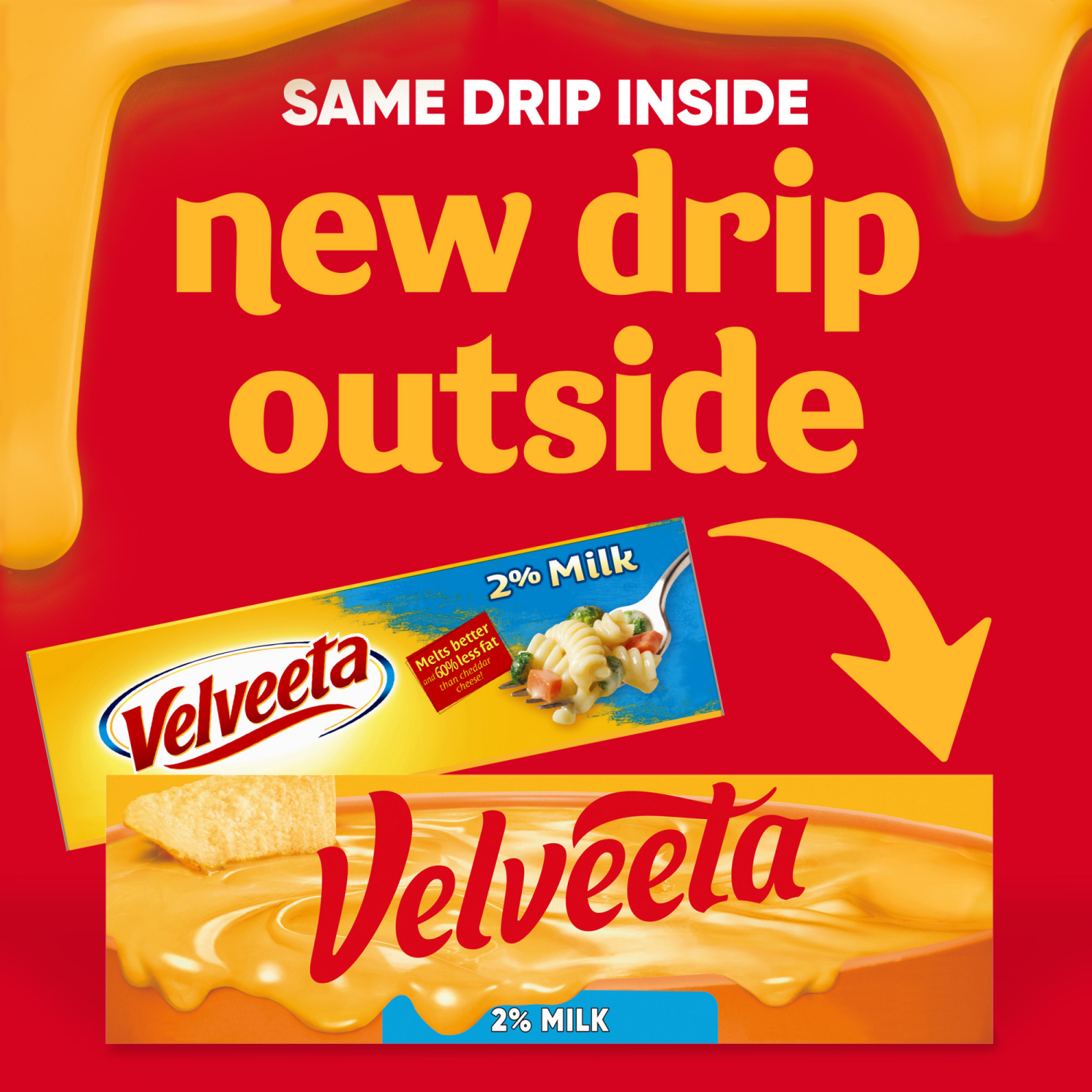 slide 5 of 8, Velveeta 2% Milk Cheese 16 oz, 16 oz
