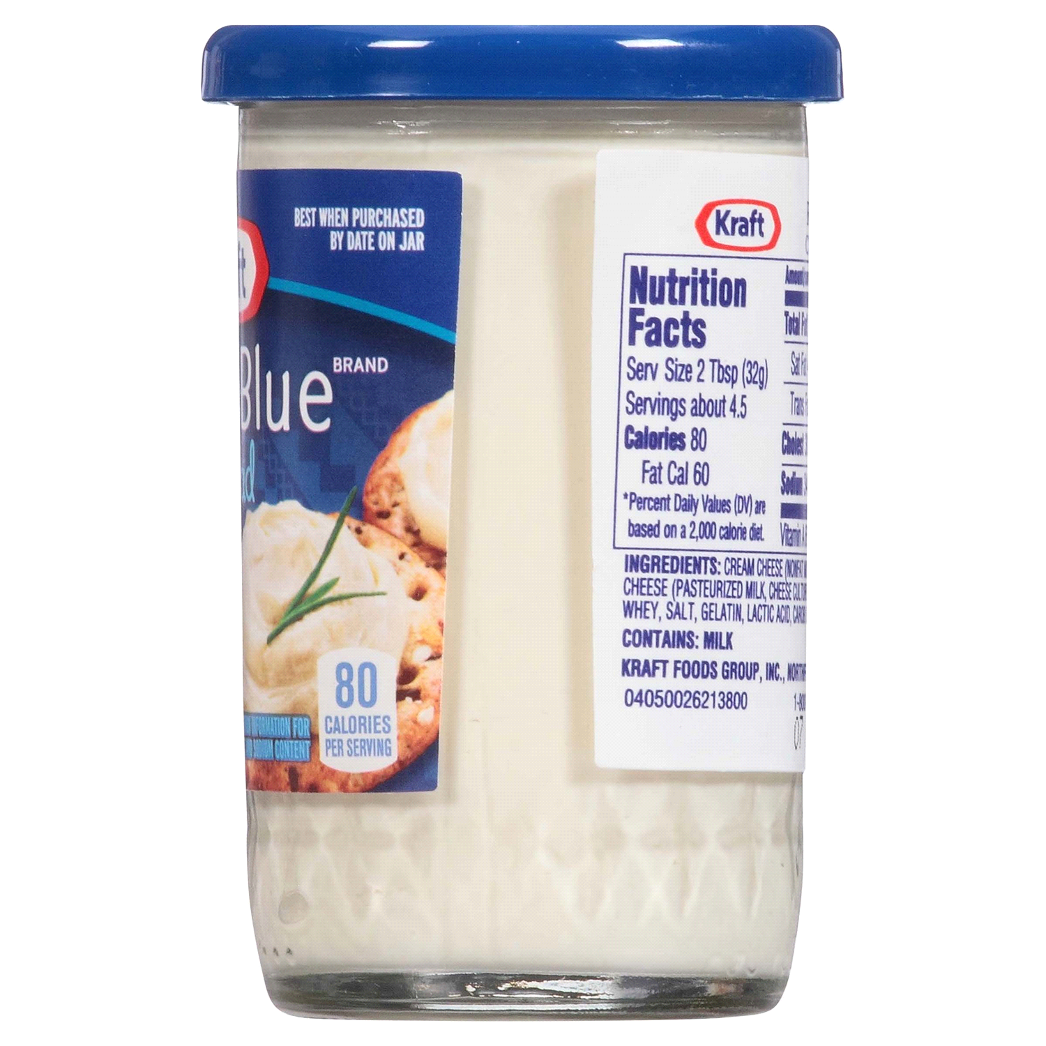 slide 4 of 4, Kraft Roka Blue Cheese Spread made with Philadelphia Cream Cheese, 5 oz Jar, 5 oz