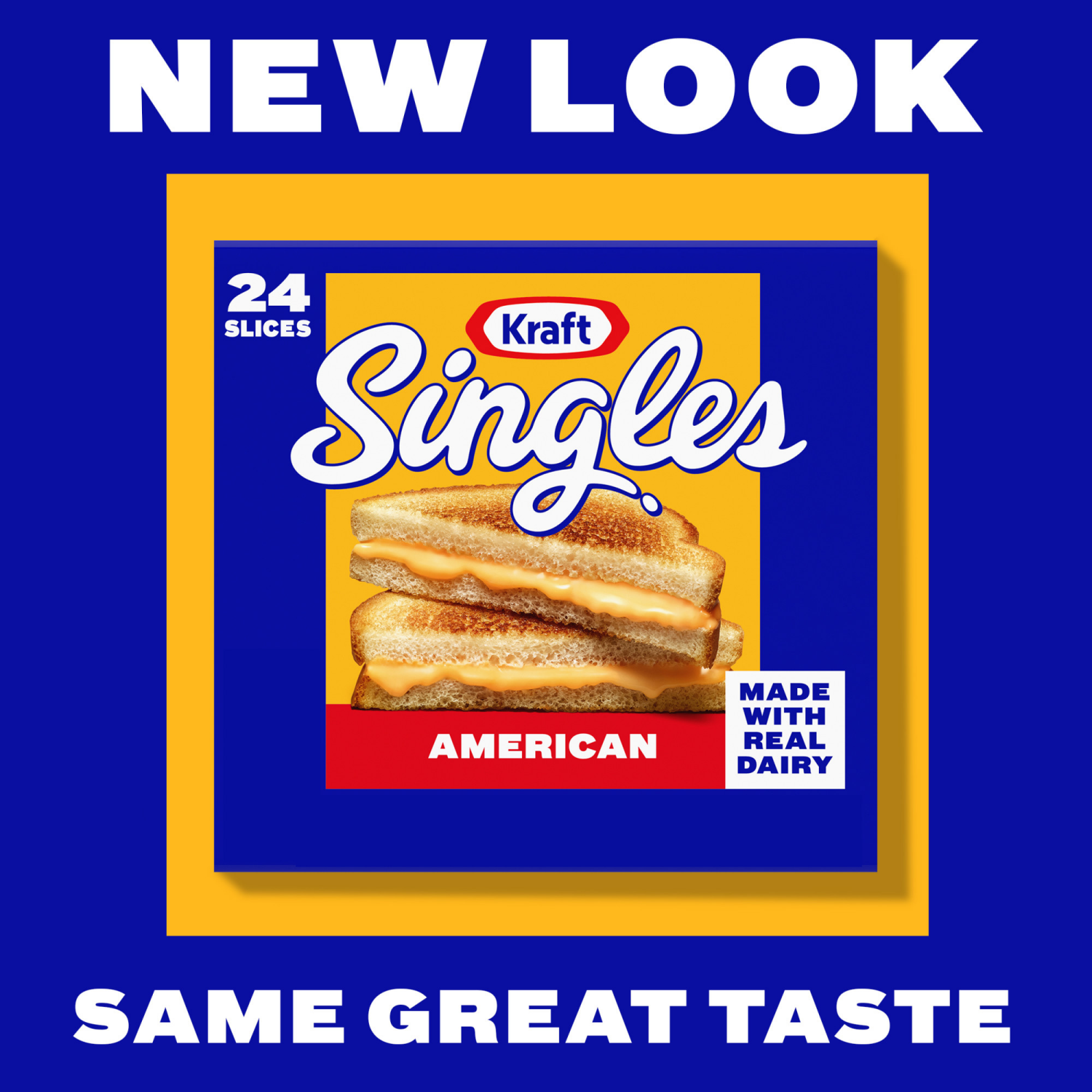 slide 6 of 8, Kraft Cheese Slices, American, 27 ct
