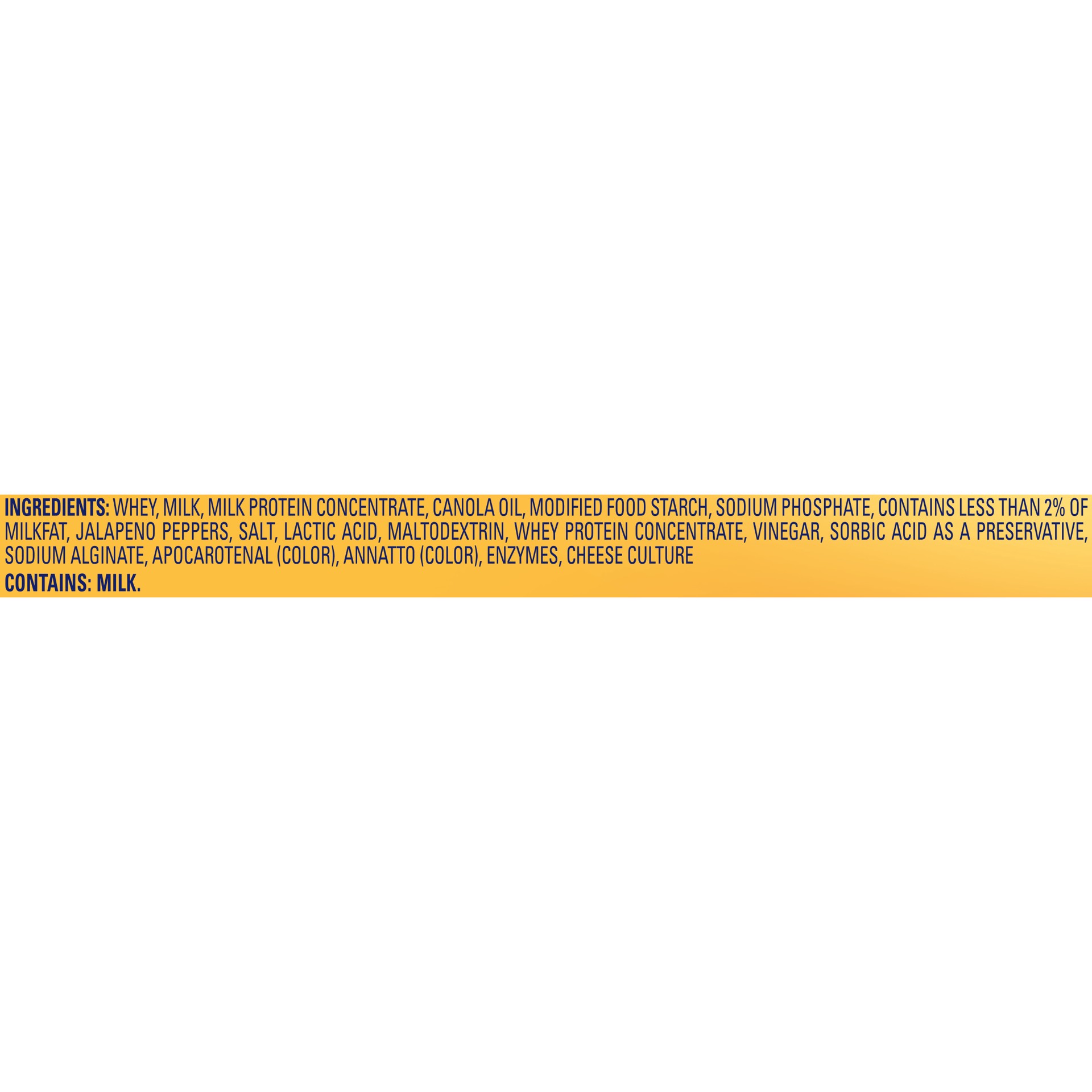 slide 5 of 6, Velveeta Mexican Pasteurized Recipe Cheese Product with Jalapeno Peppers Block, 16 oz