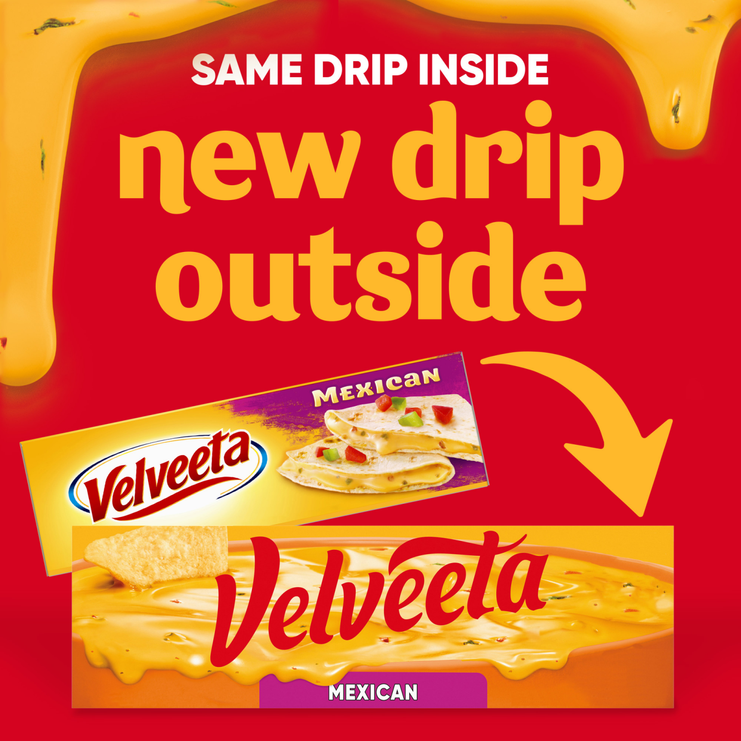 slide 6 of 8, Velveeta Mexico With Jalapeno Peppers Cheese 32 oz, 32 oz
