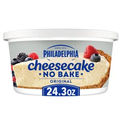 Philadelphia No Bake Original Cheesecake Filling, 24.3 oz Tub