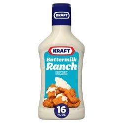 Kraft Buttermilk Ranch Dressing, 16 fl oz Bottle
