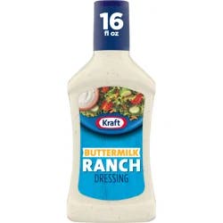 Kraft Buttermilk Ranch Dressing, 16 fl oz Bottle