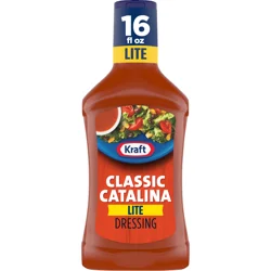 Kraft Classic Catalina Lite Dressing, 16 fl oz Bottle
