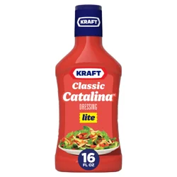 Kraft Classic Catalina Lite Dressing, 16 fl oz Bottle