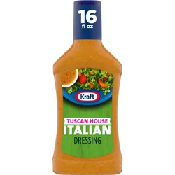 Kraft Tuscan House Italian Dressing, 16 fl oz Bottle