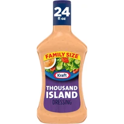 Kraft Thousand Island Dressing Family Size, 24 fl oz Bottle