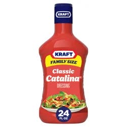 Kraft Classic Catalina Dressing Family Size, 24 fl oz Bottle