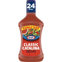 Kraft Classic Catalina Dressing Family Size, 24 fl oz Bottle