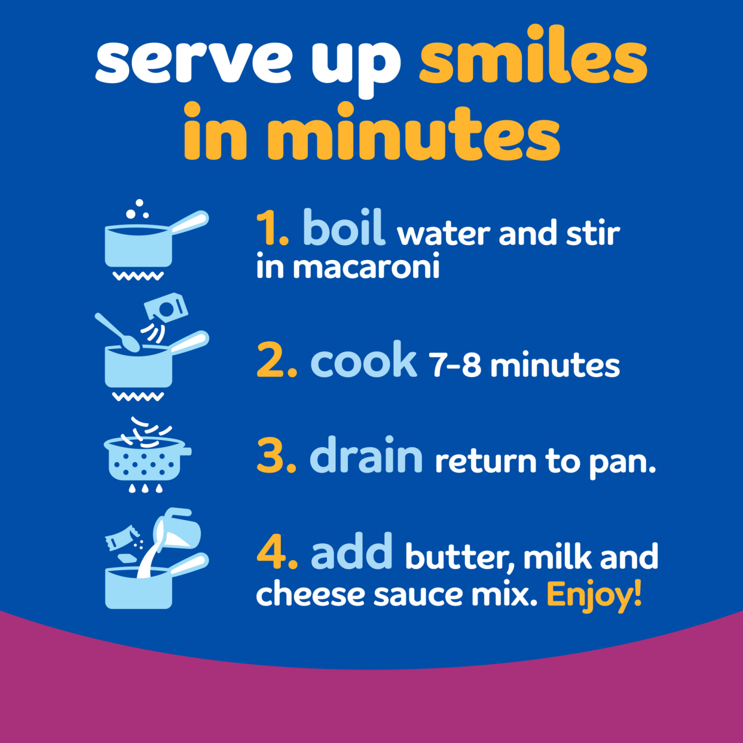 slide 5 of 5, Kraft Three Cheese Mac & Cheese Dinner with Mini-Shell Pasta, 7.25 oz Box, 7.25 oz