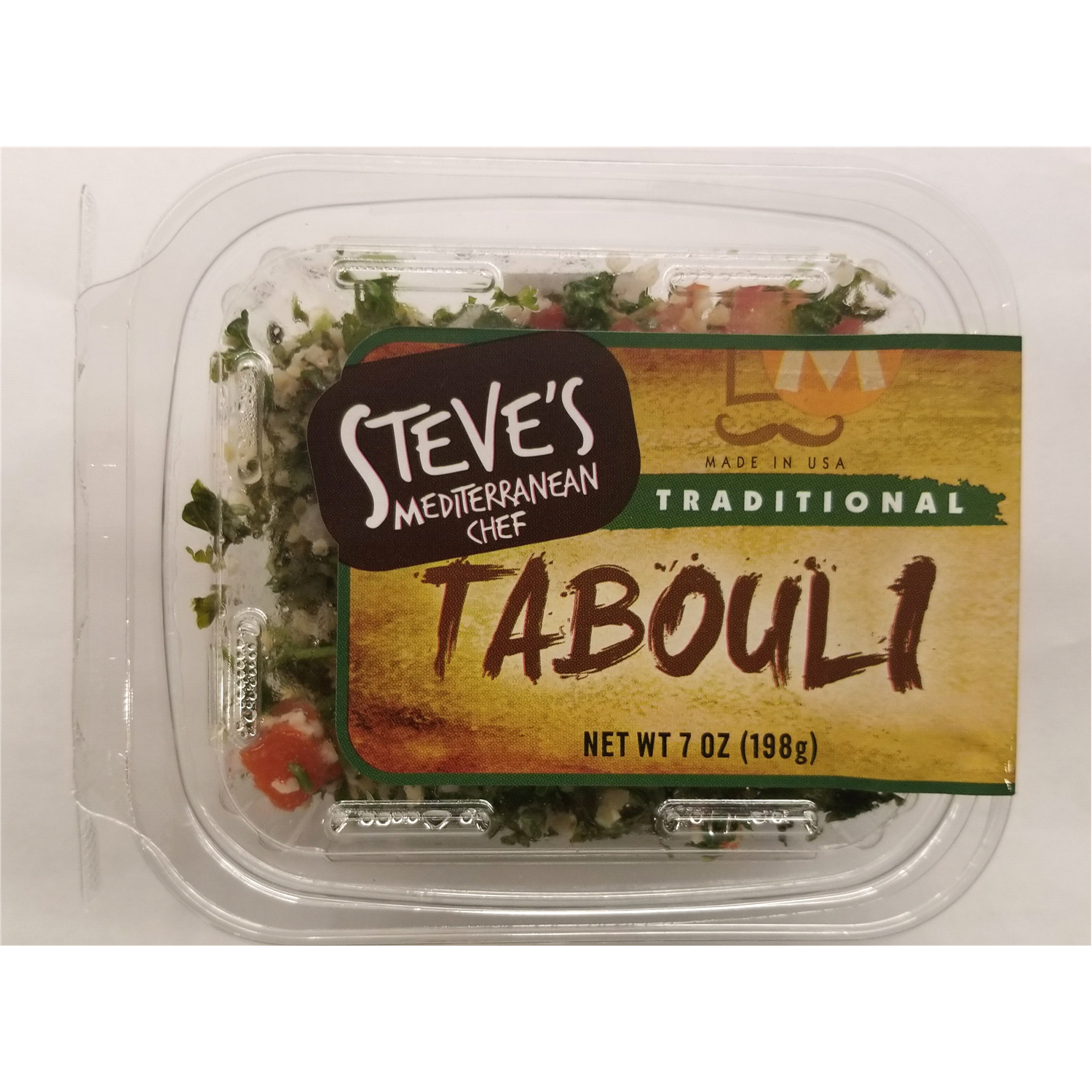 slide 1 of 1, Steve's Mediterranean Tabouli, 7 oz
