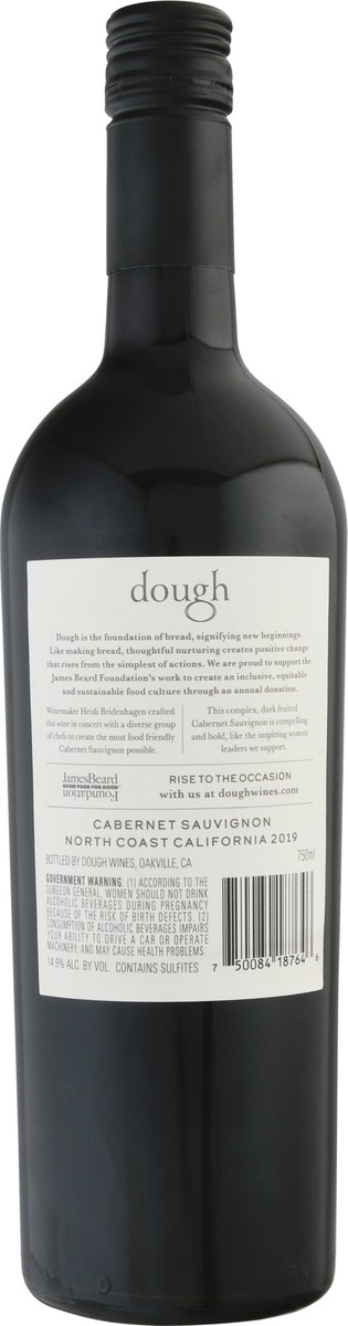 slide 5 of 11, Dough North Coast California Cabernet Sauvignon 750 ml Bottle, 750 ml