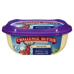 Challenge Spreadable Sea Salted Butter with Canola Oil 8 oz