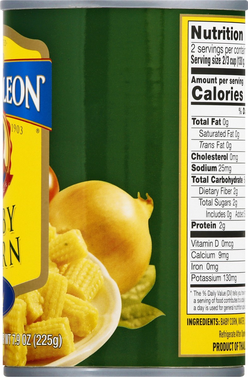 slide 8 of 9, Napoleon Cut Baby Corn 15 oz, 15 oz