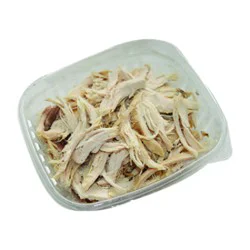 Ready Meals Shredded Roasted Chicken Meat Small Cold - 0.50 Lb