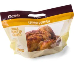 Lemon Pepper Roasted Chicken Cold - Each