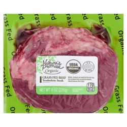 Nature's Promise Organic Grass-fed Beef Tenderloin Filet Steak Fresh