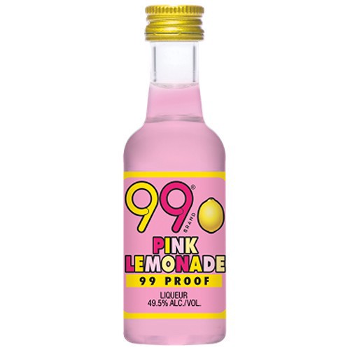 slide 1 of 1, 99 Proof Pink Lemonade Schnapps - 50 ml, 50 ml