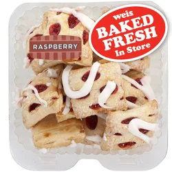 Weis Bakery Fresh Raspberry Strudel Bites