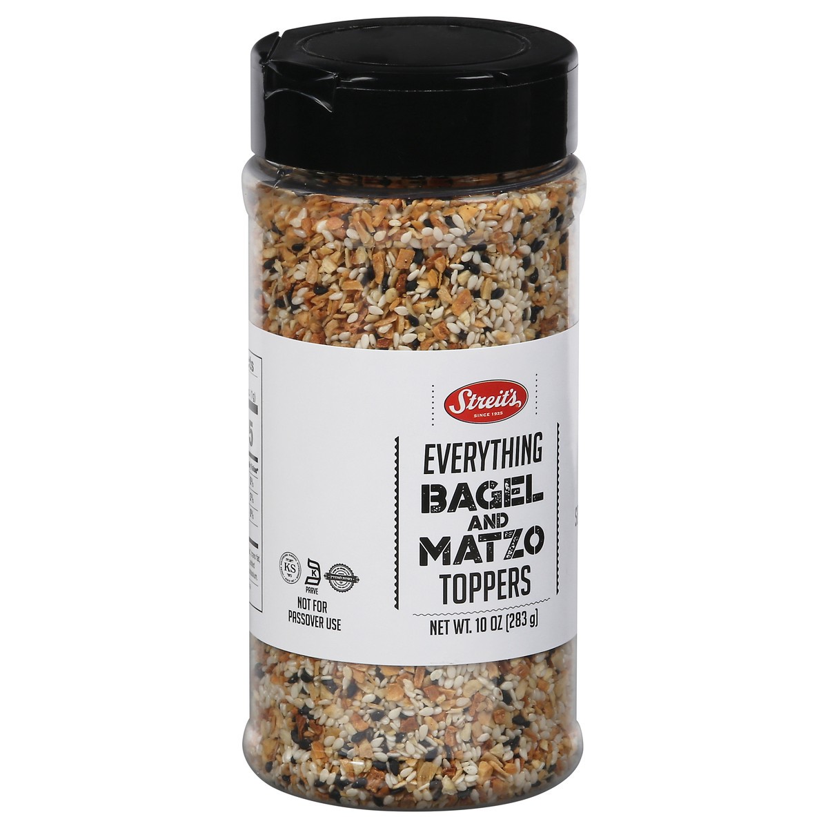 slide 2 of 9, Streit's Everything Bagel & Matzo Toppers, 10 oz