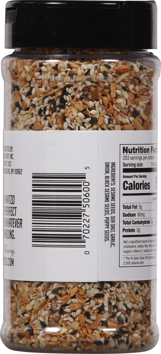 slide 4 of 9, Streit's Everything Bagel & Matzo Toppers, 10 oz