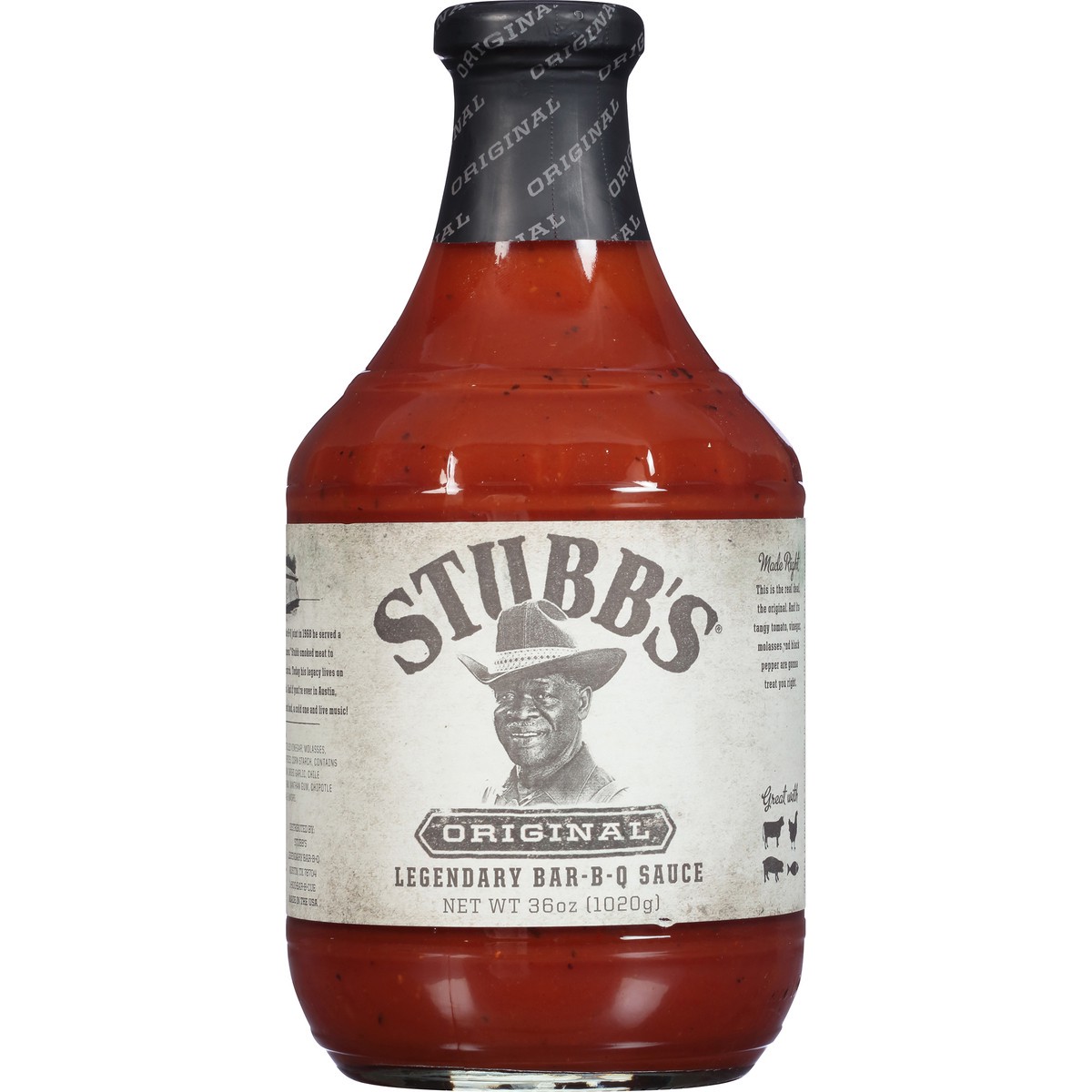 slide 6 of 7, Stubb's Original Legendary Bar-B-Q Sauce, 36 oz, 36 oz