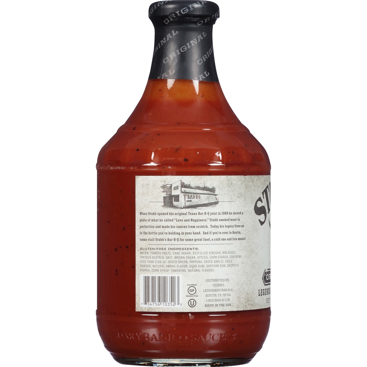 slide 3 of 7, Stubb's Original Legendary Bar-B-Q Sauce, 36 oz, 36 oz