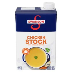 Swanson Chicken Stock, 48 oz Carton