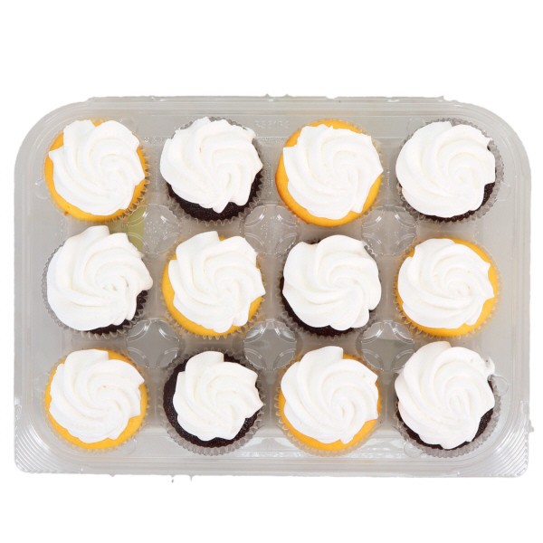 slide 1 of 1, Weis Bakery Fresh Mini Cupcakes, 12 ct