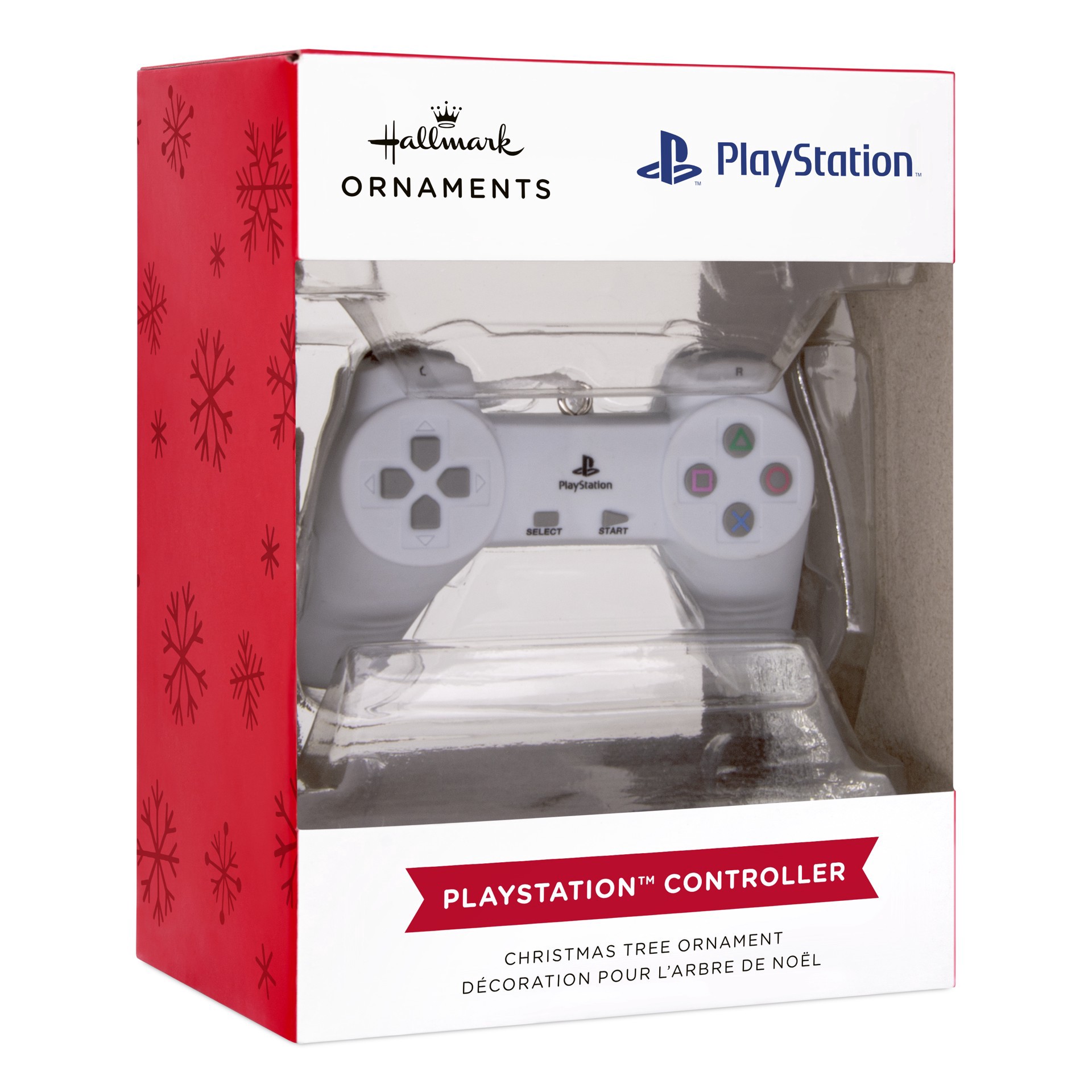 slide 3 of 6, Hallmark Sony Playstation 2.75" Video Game Controller Ornament, 2.75 in