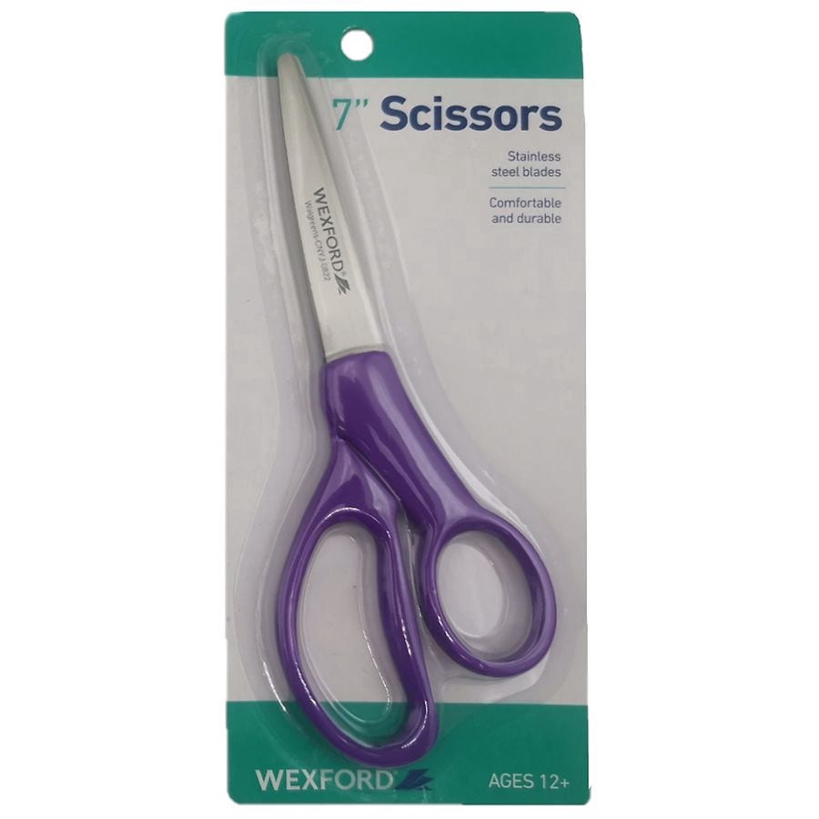 slide 2 of 3, Wexford Scissors 7 inch Student, 1 ct