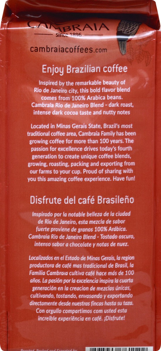 slide 4 of 9, Cambraia Dark Roast Ground Rio De Janeiro Blend Coffee - 12 oz, 12 oz