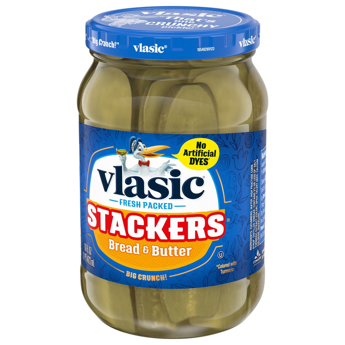 slide 7 of 8, Vlasic Stackers Bread and Butter Pickles, 16 fl. oz., 16 fl oz