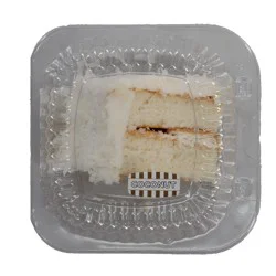 Weis Quality White Coconut Cake Slice