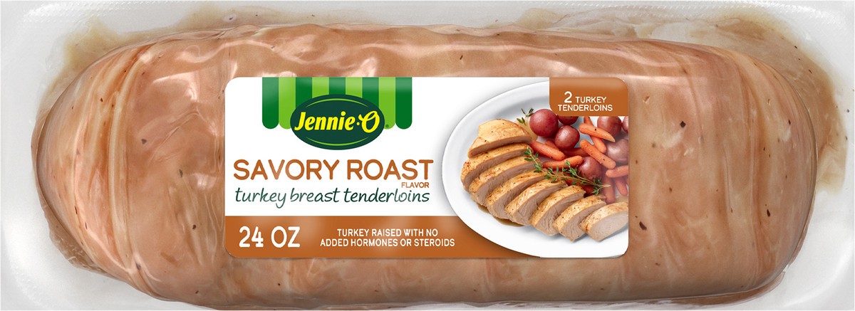 slide 3 of 5, Jennie-O Savory Roast Turkey Breast Tenderloins, 24 oz