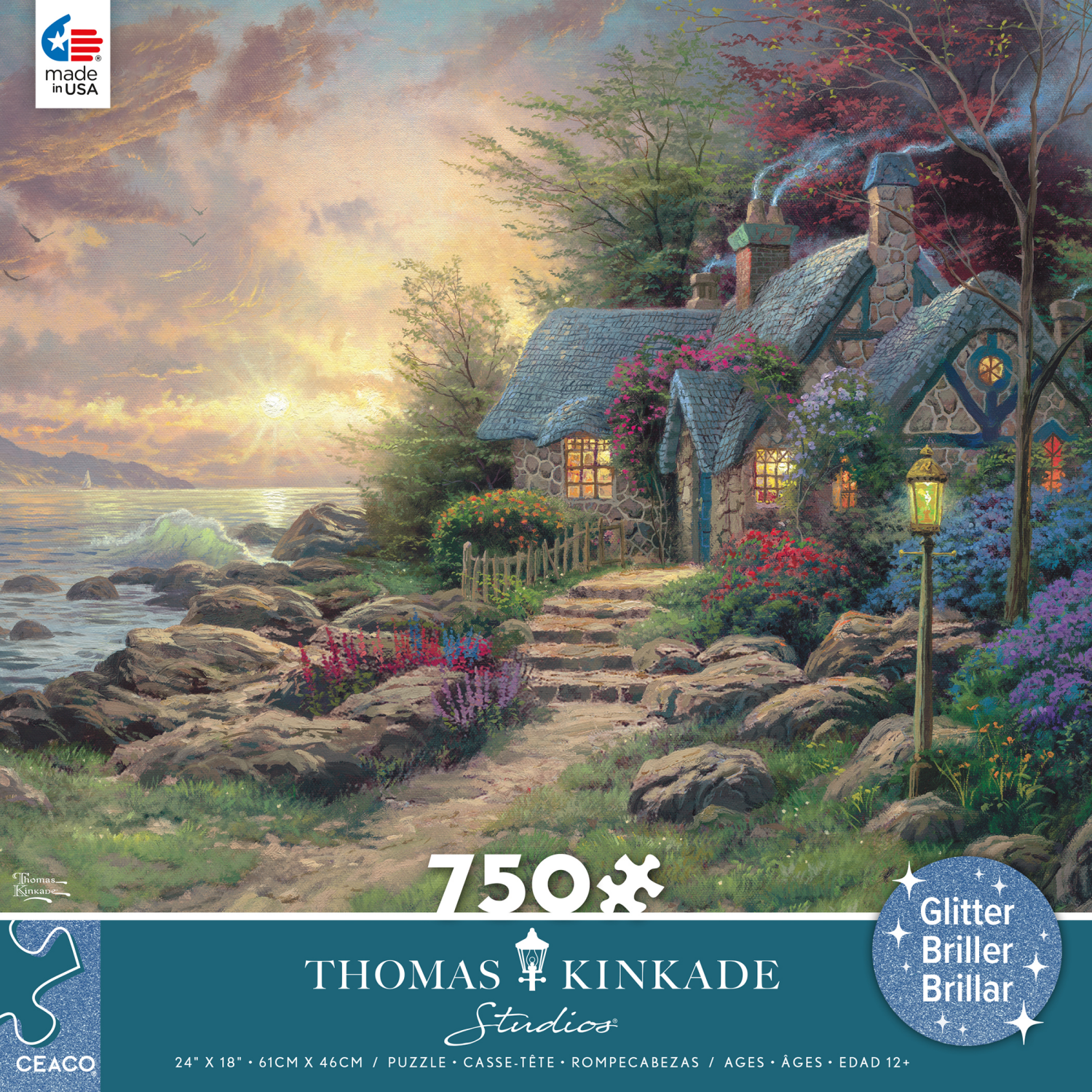 slide 2 of 3, Ceaco Deluxe Jigsaw Puzzle Assortment, 750 ct