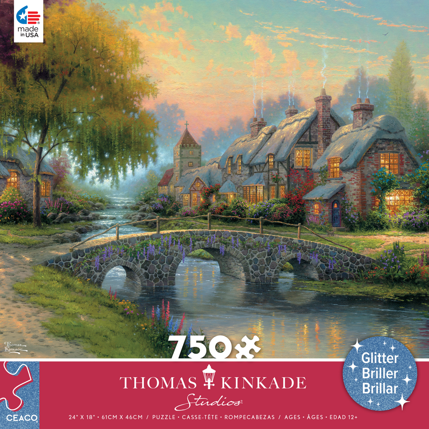 slide 3 of 3, Ceaco Deluxe Jigsaw Puzzle Assortment, 750 ct