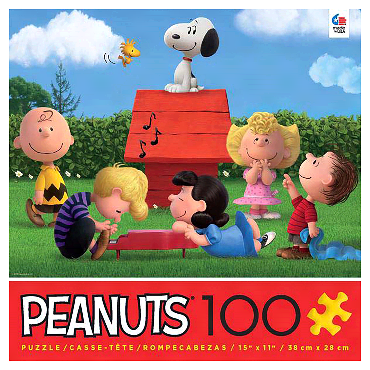 slide 1 of 1, Ceaco Peanuts Puzzles, 100 ct