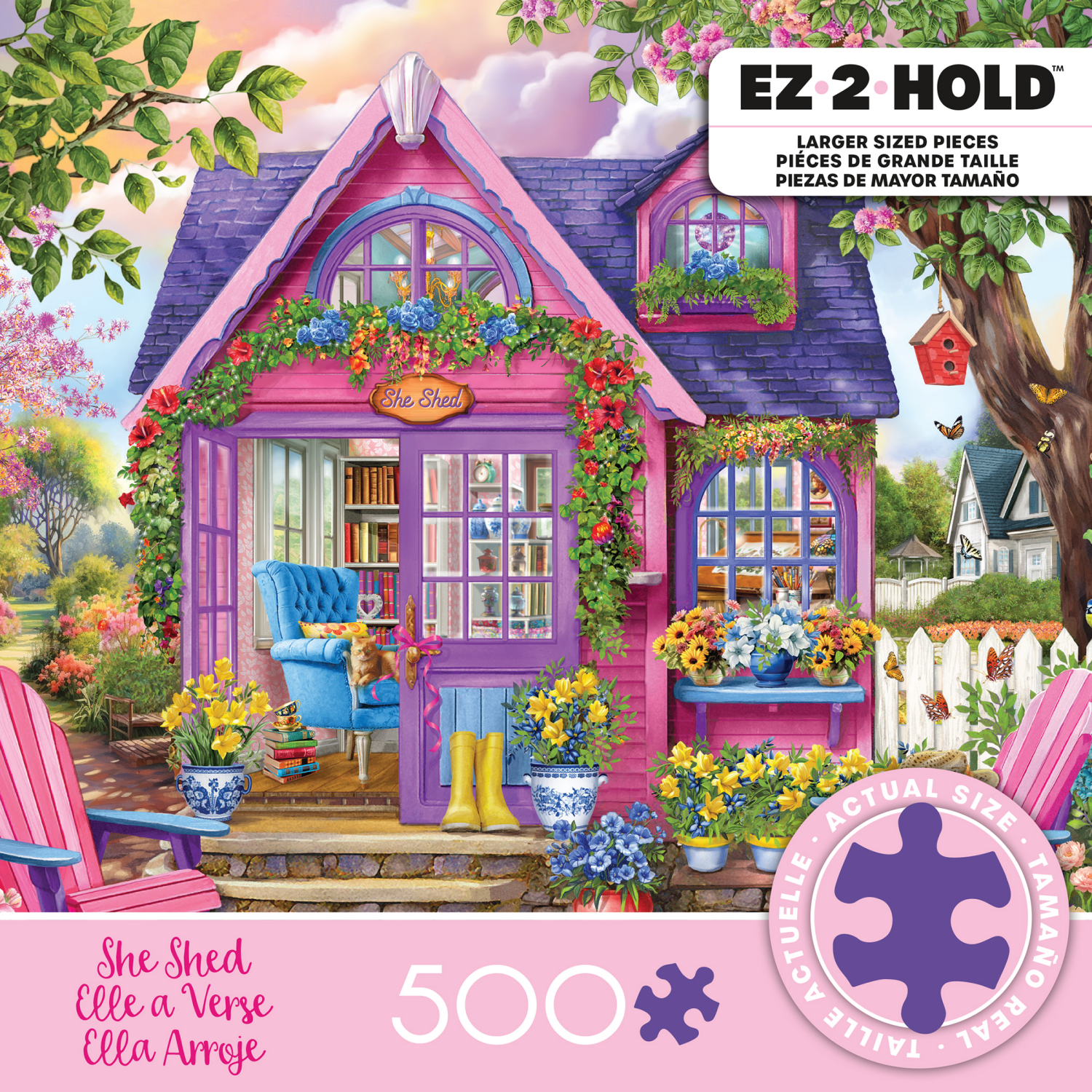 slide 2 of 2, Ceaco Oversized 500 Piece Puzzle, 1 ct