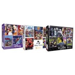Ceaco Disney 5 In 1 Multipack Puzzles
